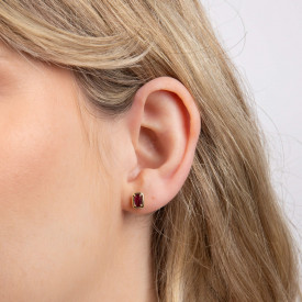 Zlaté náušnice Elements Gold