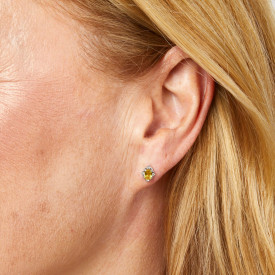Zlaté náušnice Elements Gold
