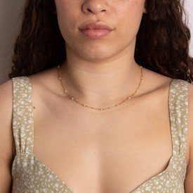 Zlatý náhrdelník Elements Gold