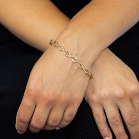 Zlatý náramok 9ct Elements Gold