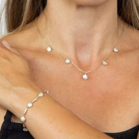 Zlatý náramok 9ct Elements Gold