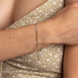 Zlatý náramok Elements gold