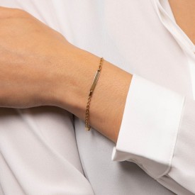 Zlatý náramok Elements gold