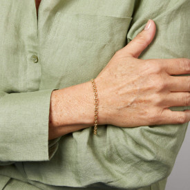 Zlatý náramok Elements gold