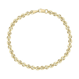 Zlatý náramok Stampato Chain