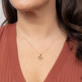 Zlatý prívesok Elements Gold