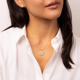 Zlatý prívesok Elements Gold