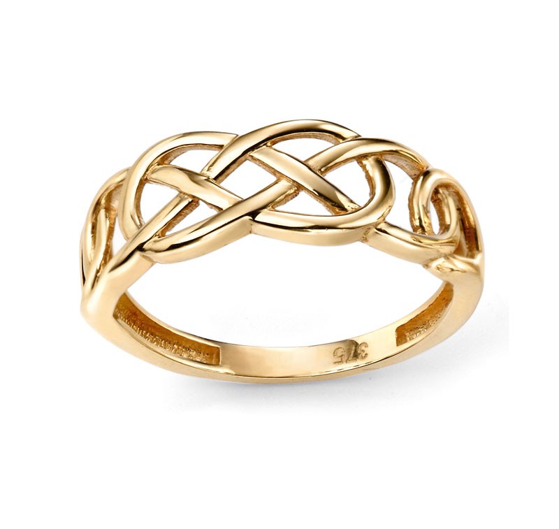 Zlatý prsteň zn. Elements gold (9ct zlato)