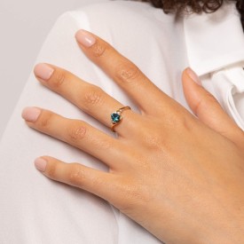 Zlatý prsteň Elements Gold