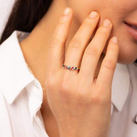 Zlatý prsteň Elements Gold