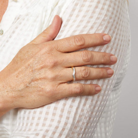 Zlatý prsteň Elements Gold